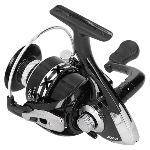 Spinning Reel 4.7:1 Gear Ratio Foldable Metal Arm Fishing Wheel Fishing AccessoryX6000