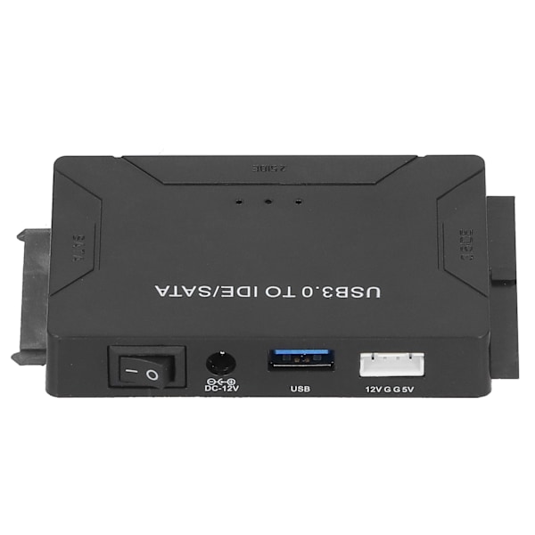 USB 3.0 till IDE SATA-omvandlare Extern hårddiskadapter Kit 2,5 tum/3,5 tum kabel 100-240VAU-kontakt