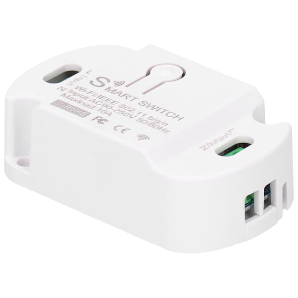 KR2201WB-4 Intelligent Trådløs Lysbryter Fjernkontroll Automatiseringsmodul 90-250V