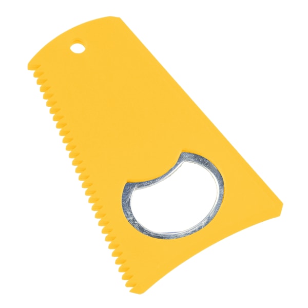 Kvalitet bærbart surfebrett voks kamfjerner rengjøringsverktøy (gul)
