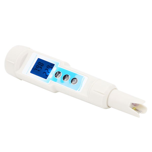 Multifunksjonell 5 i 1 pH /EC/TDS/Temperatur/Salinitetsmåler Vannkvalitetstester for Akvarium
