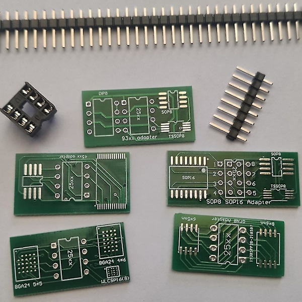 Ch341a Ohjelmointilaite V1.7 1.8v Tasosiirto W25q64fw W25q128fw Gd25lq64-M