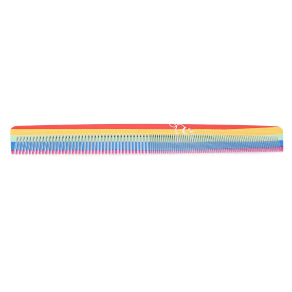 Hårbørstekam Runde tænder Farverige, let at filtre hårstylingkamme til langt kort hårCB689