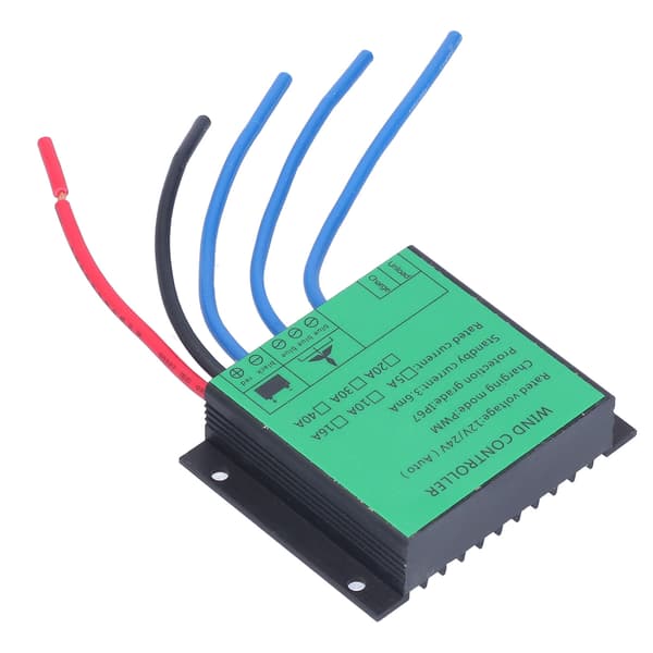 Vindmøllecontroller PWM-opladning Lavspændingsgeneratorregulator 100W-400W 12V 24V5A