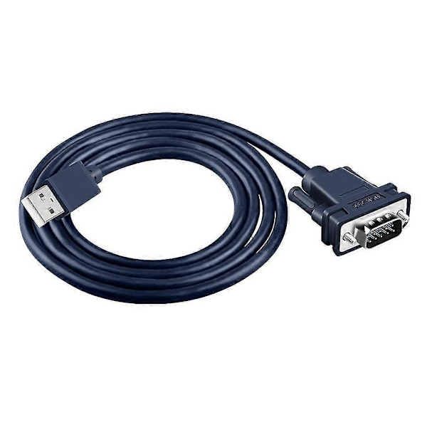 USB till RS232 Adapter Seriell Kabel DB9 Hane 9 Pin Med FTDI Chipset För Windows