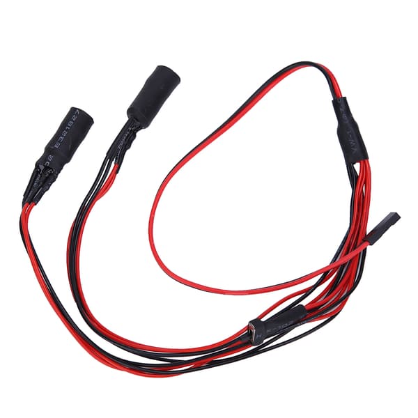 10 mm 1/10 RC Universal Strålkastare Fjärrkontroll Bil LED-ljus DIY Modifieringstillbehör Blå Vit