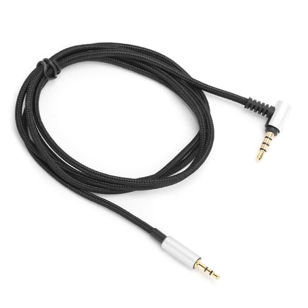 3,5 mm til 2,5 mm lydkabel, der passer til Turtle Beach PX5 PX4 XP500 XP400 X42 PS4 Sort