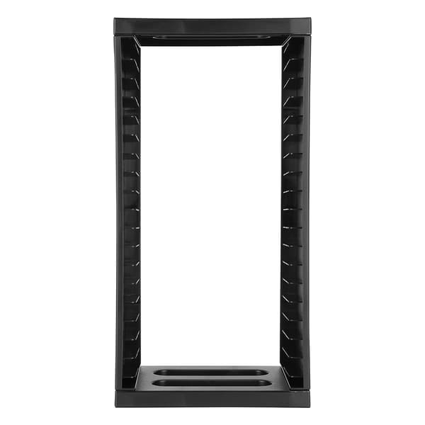 19221 ABS Spilldisk Oppbevaringstårn Dobbeltlags Hylleholder Organizer for PS4 Slim Pro