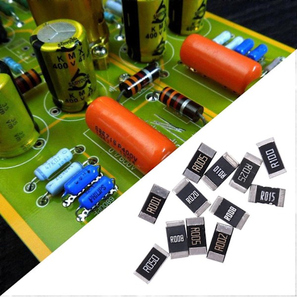 50 st Legeringsmotstånd 2512 SMD Motstånd Prover Kit