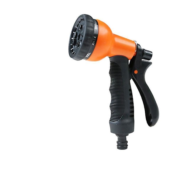 Hosecoil Metallikorinen Suihkupää - 8 Säädettävää Suihkumallia (Kevyt Käyttö)