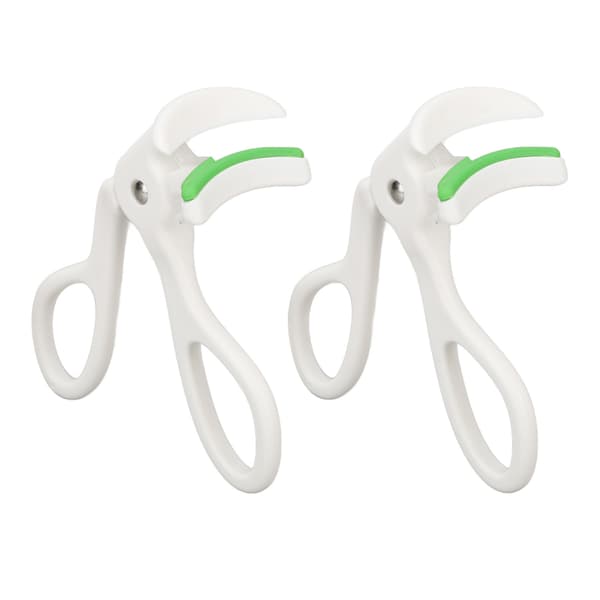 2 st ögonfransböjare Precision Curl Control vidvinkel med påfyllningsdynor Lash Lift Curling Tool med påfyllningsdynor