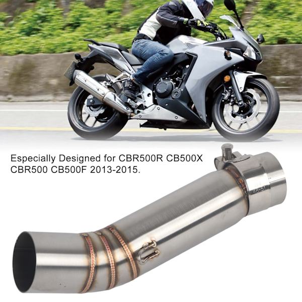 Motorcykel udstødning mellemrørsforbindelse til CBR500R CB500X CBR500 CB500F