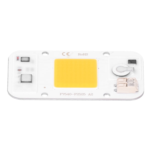 20W/30W/50W 220V LED COB Chip lampepanel Svejsefrit hvidt varmt lys Fuldt spektrum (varmt lys 30W)