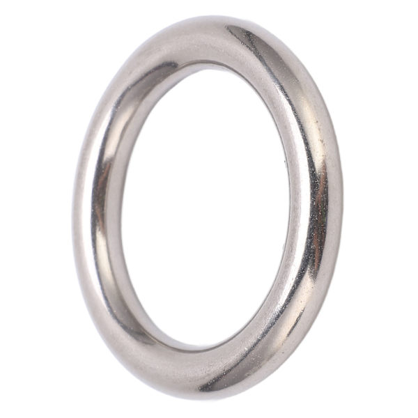 Hitsattu O-rengas Ruostumaton teräs Hitsattu pyöreä rengas Navigointiin Sukellusverkot ja Laukut 10x50mm