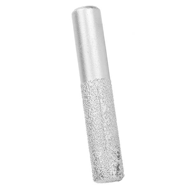 Juotettu timanttijyrsin, hopea, suoravarsi jyrsin 12,7 mm Gong-koneelle