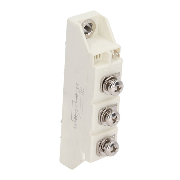 Tyristormodul DC-isolasjon Halvkontroll Diode 106A 1600V Elektroniske komponenter Hvit
