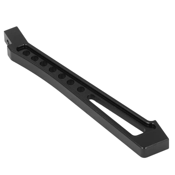 Aluminiumslegering Front Chassisstiver Stabil Ydeevne Stærk Støtte 8,7 cm Længde RC Tilbehør til ARRMA 1:7 1:8 Sort