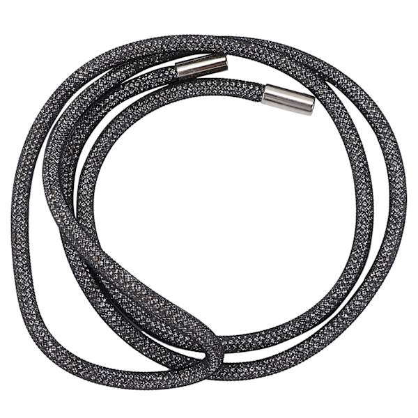 Rhinestone Reb 6 mm Bredde Shiny Glitter Dekorativ Snor Trim Tilbehør til Sko Tøj Sort Mesh Hvid Rhinestones 120 cm Længde
