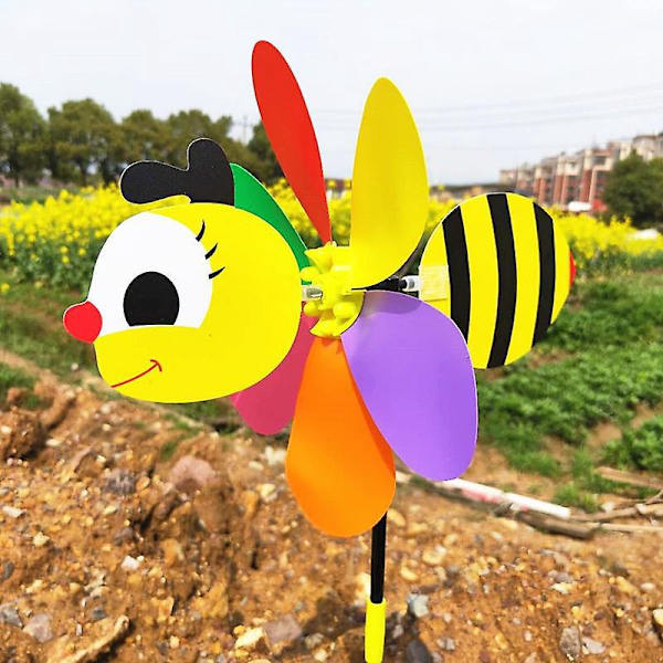 Farverig Vindmølle Kunst Sæt til Børn 2-4 År - DIY Mosaik Håndværk til Tidlig Læring & Håndlavet Sjov
