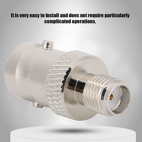 2 STK SMA/BNC til KK Adapter Hodeomformer for WiFi Digitale Kommunikasjonssystemer LMR