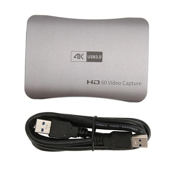 Video Catch Card 4K USB3.0 High Definition Multimedia Interface DVR-kort för PC Laptop HC‑336