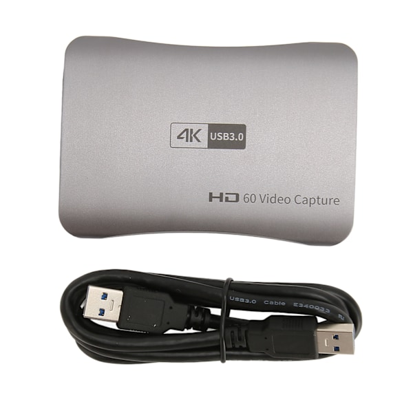 Videoopptakskort 4K USB3.0 High Definition Multimedia Interface DVR-kort for PC Laptop HC‑336