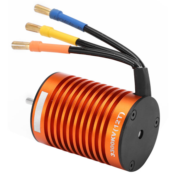 F540 Borstlös motor Vattentät motor i aluminiumlegering Passar för 1/10 RC-bil 3300KV 820W