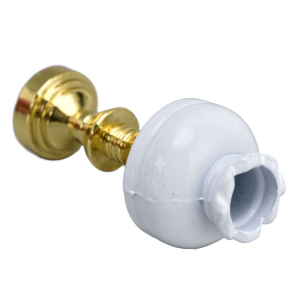 Dukkehus Bordslampe 1/12 Skala Retro Dekorativ Miniature Dukkehus Lys til 3 År Gamle Ovenfor