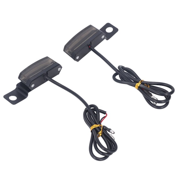 1 Pari Virtaavaa Vilkkua 6 LED DC 12V Universaali Muutos M8 Moottoripyörä Skootteri
