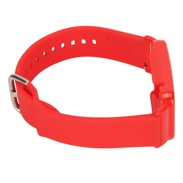 Silikonihihna suojakotelolla Mi Band 7 Pro - Punainen ja punainen kotelo