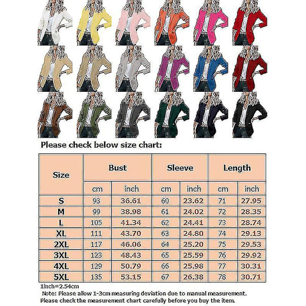 Dame Shawl Hals Business Jakke | Langærmet Casual Arbejde Cardigan | Mørkeblå | 5XL