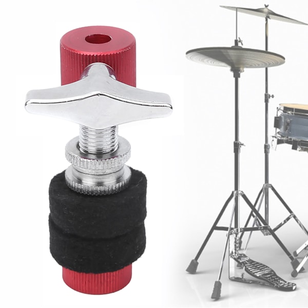 Hi-Hat-symbaalin kytkin, korkealaatuinen, punamusta, rumpusetin osat, soittimen lisävarusteet