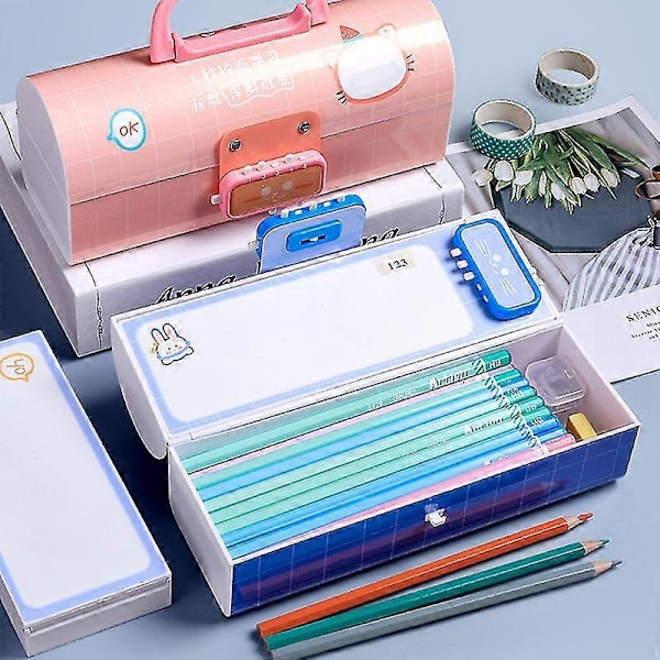Pencil Case Password Multifunktionel Vandtæt Og Pletafvisende Til Børnehave fantasy stjernehimmel