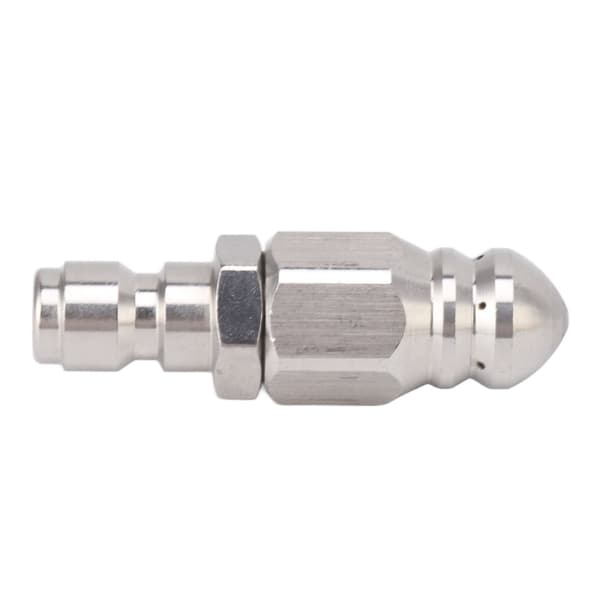 56MM Kloakdyse 5000PSI 1 Front 6 Bag Rustfrit Stål Kloakdyse til Rørrensning Toiletpropfjerner