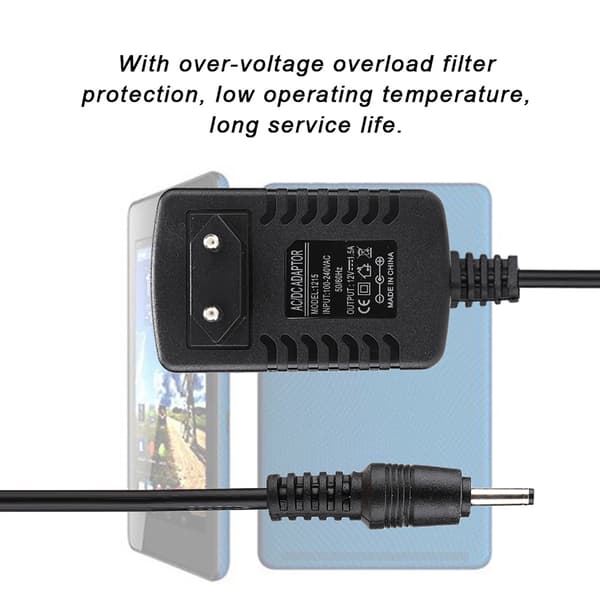 12V 1.5A Tablet Ladeadapter til Acer Iconia Tab A500 A501 A200 A100 A101 (EU-stik 100-240V)