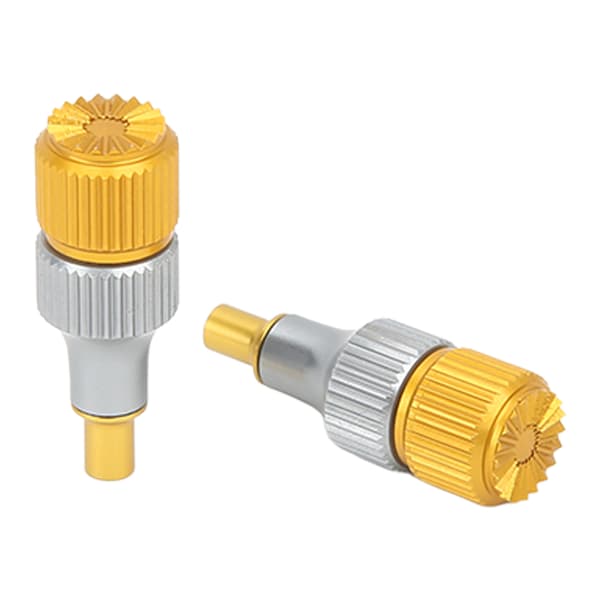 2 st drönarkontroll teleskopisk joystick i aluminiumlegering, guld och silver, justerbara förlängningspinnar för Mini 3 Pro