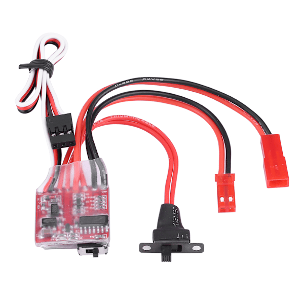 Modellbiltilbehør 30A Børstet ESC Vinsj Bryterkontroller for 1/10 Skala RC Crawler Bil
