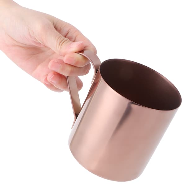 400 ml cocktailkrus 304 rustfritt stål øl kaffe vann drikkekopp bar drikkevarer rosegull
