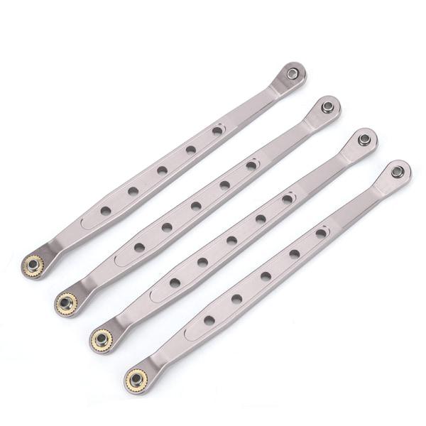 Aluminiumlegering Nedre upphängningslänkar Fjärrkontroll Biltillbehör för 1/10 Axial 90018 RC CrawlerTitanium Färg