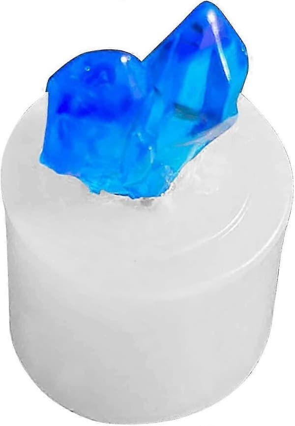 Crystal Cluster Silicone Epoxy Resin Mold DIY Craft Project 8 Pieces (Random Style) COLOR 4