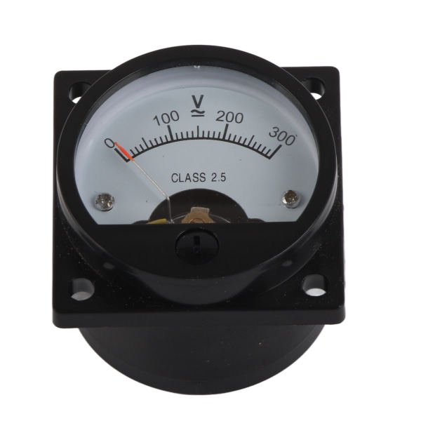 Rund voltmeter ABS analog urtavla Panelmätare Exakt verktyg för mätning av SO-45 AC 0-300 V