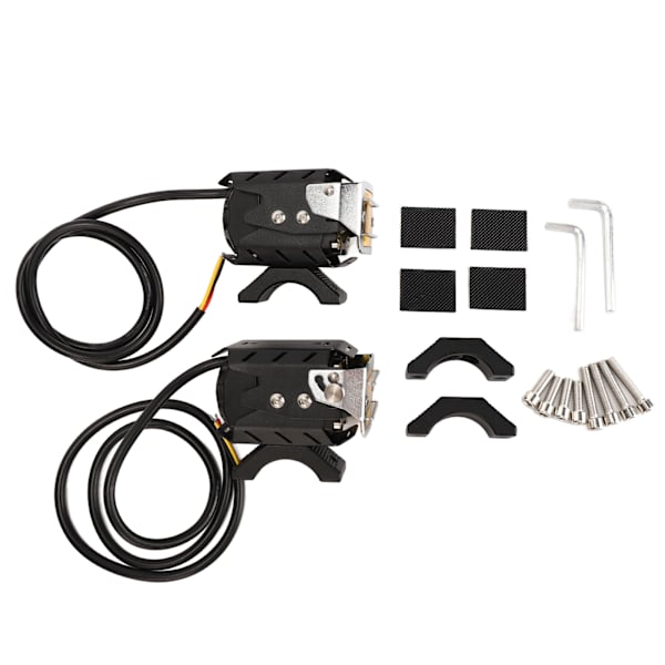 Motorsykkel LED-spotlight M4 90W IP67 Vanntett Universal Tåkelys for Lastebiler Traktorer Tilhengere SUV-er ATV