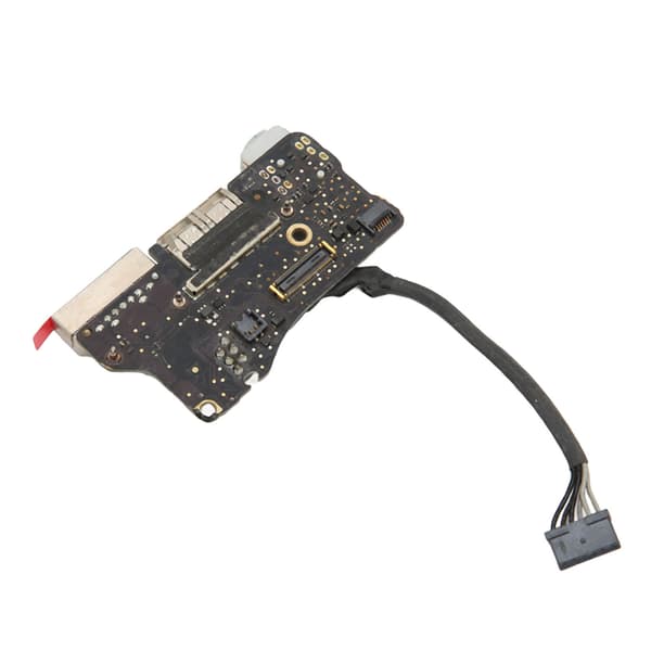 DC IN Jack IO Board PCB Material Utbytbar USB IO Board Ersättning för OS Laptop A1466 för MD761 2013 till 2015