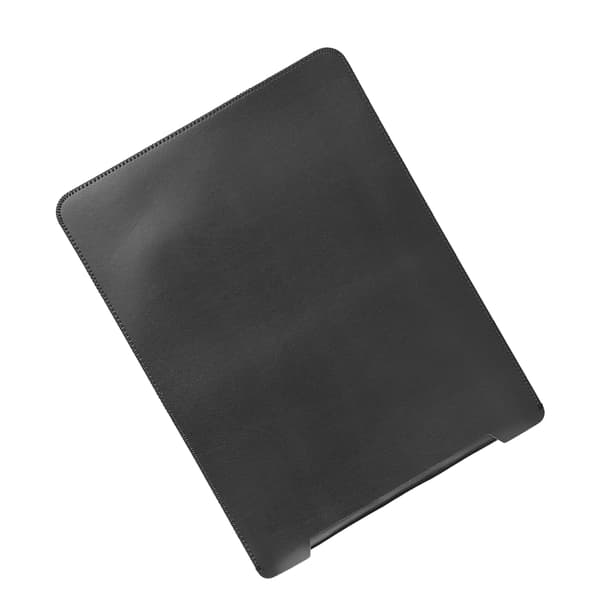 Bærbar computertaske i mikrofiber, beskyttende inderpose til MacBook Pro, sort