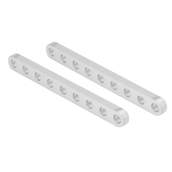 1 par 3102-0009-0072 flat bjelke 9 hull 4 x 8 x 72 mm tilbehør til robotstruktur