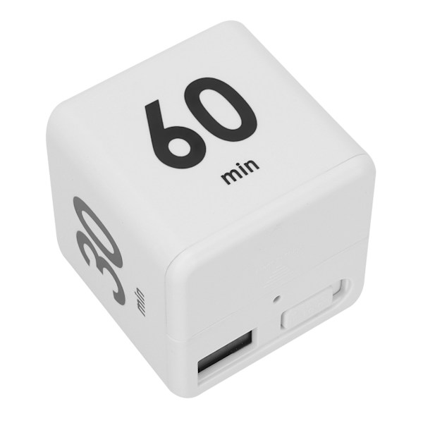 Profesjonell skjønnhetssalong Flip Timer Tidsstyring Kubetimer for studentlæring 15-20-30-60 minutter