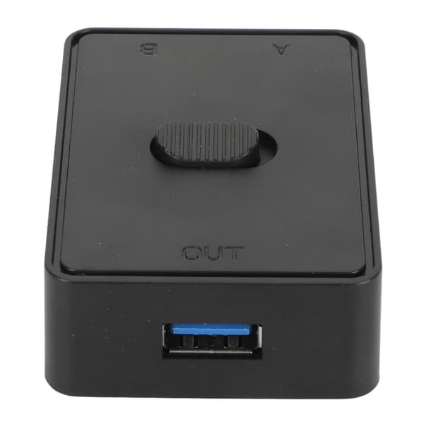 USB 3.0 Switch 2 ind 1 ud eller 1 ind 2 ud Bidirektionel USB Switch Selector USB KVM Switch til Tastatur Mus Scanner Printer