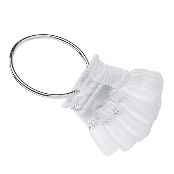 50 stk. neglekunst øvetips manicure polish gel farve display neglelak visningsværktøj 3#