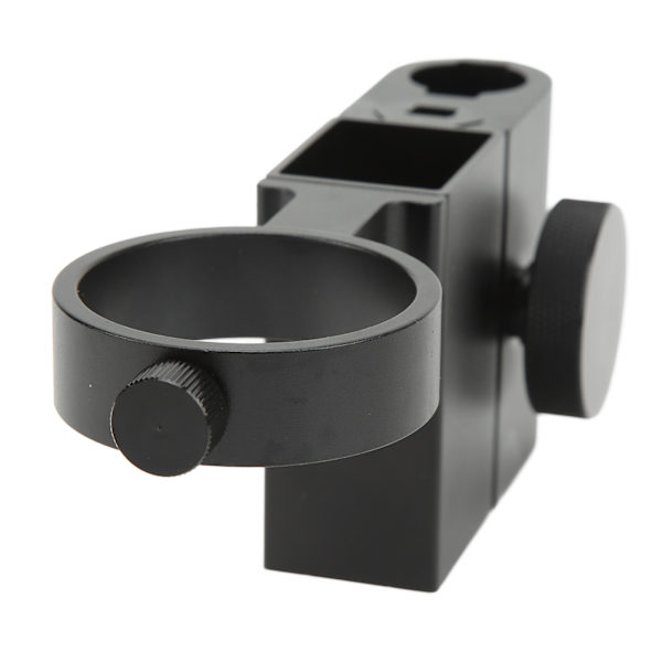 Mikroskop Justerbar Focus Stand Hovedholder Kamera Linse Løftebeslag til 50 mm Objektiv Linse 22 mm Søjle Stand