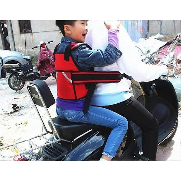 Børne Sikkerhedsseler Motorcykel Sikkerhedssele Baby Stil Sele Faldmodstand, Deluxe Udgave